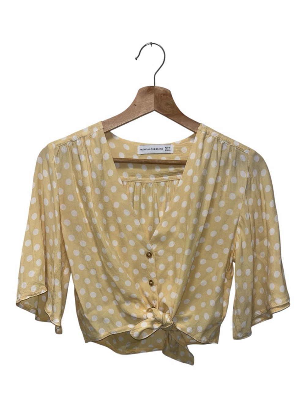 Faithfull The Brand Marais Cropped Top - Picture 5 of 11